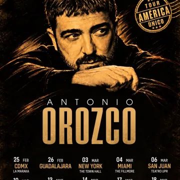 Antonio Orozco’s Instagram post (Oct 19, 2026)
