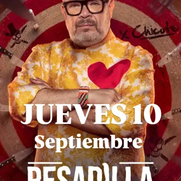 Publicación de Alberto Chicote en Instagram (4 sept 2026)