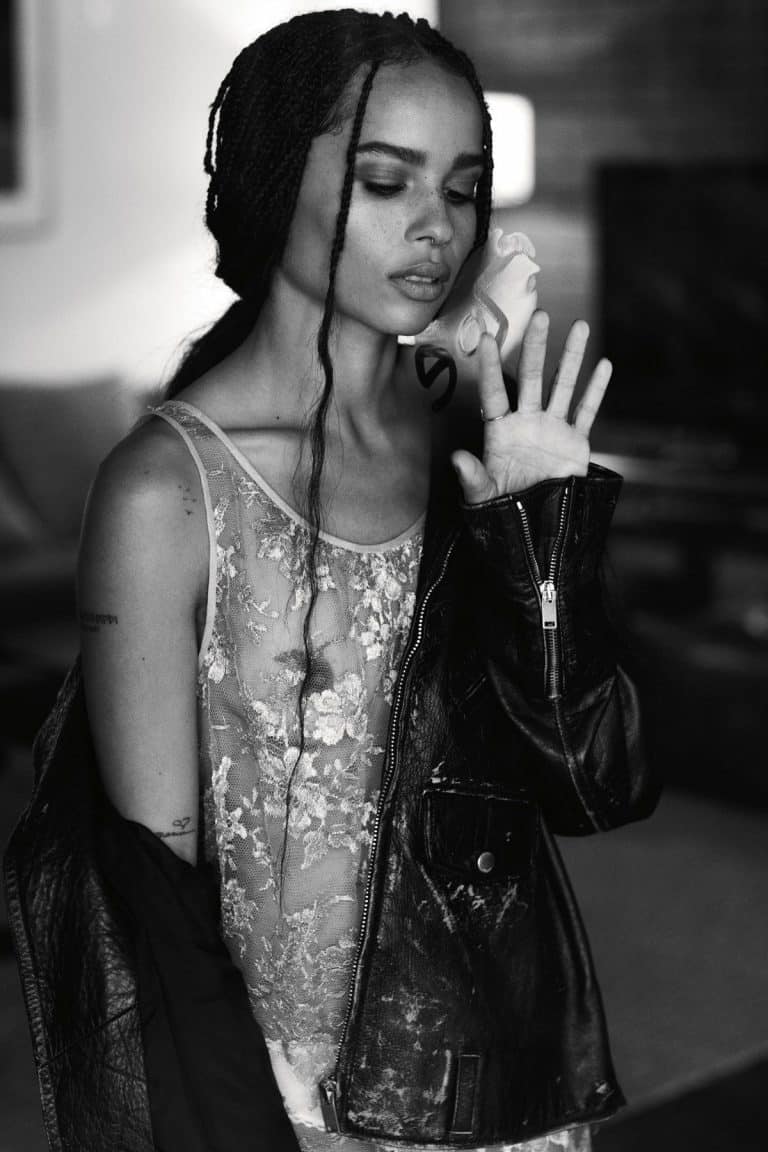 Zoë Kravitz con 27-28 años