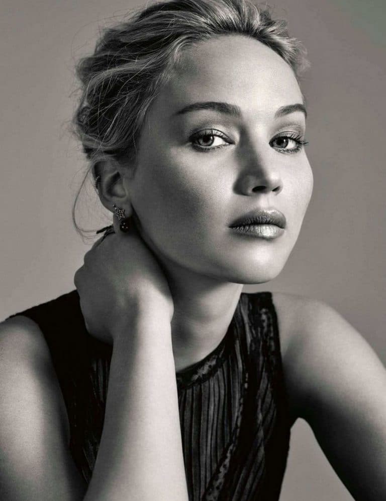 Jennifer Lawrence con 27-28 años