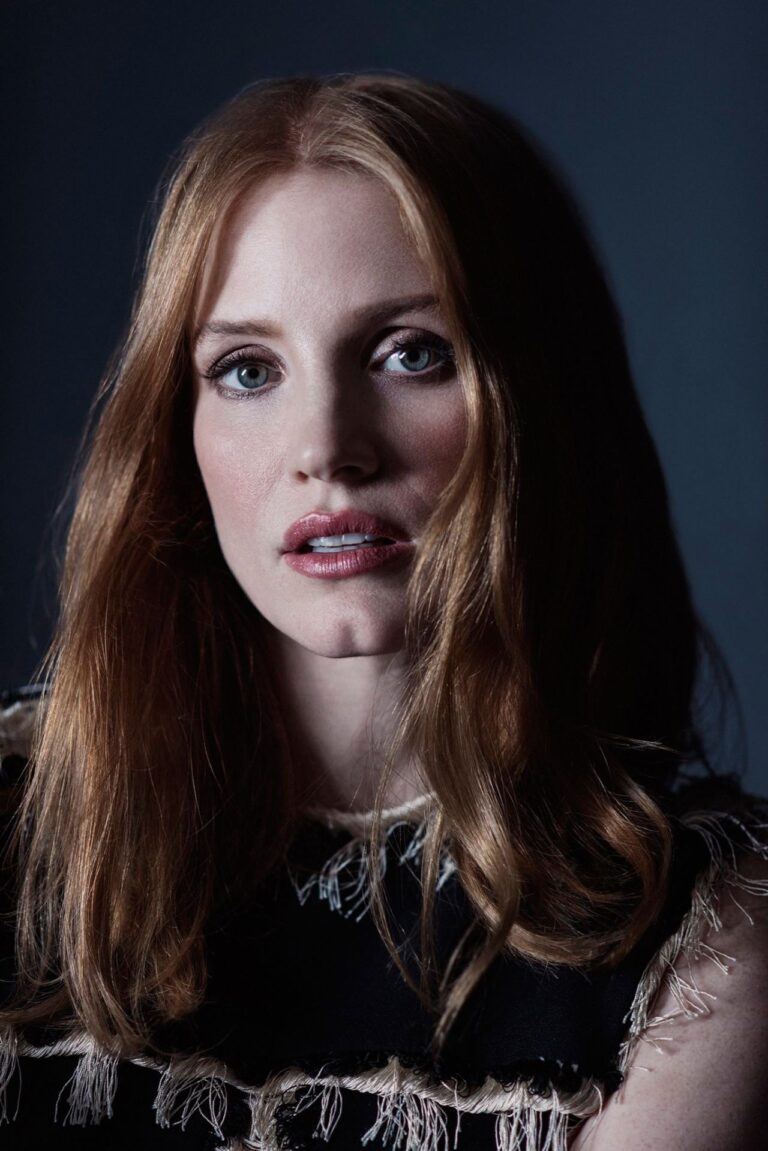 Jessica Chastain con 37-38 años