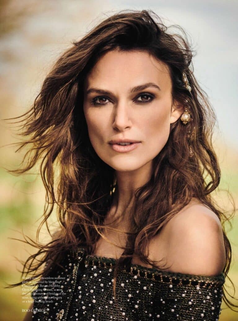 Keira Knightley con 35-36 años