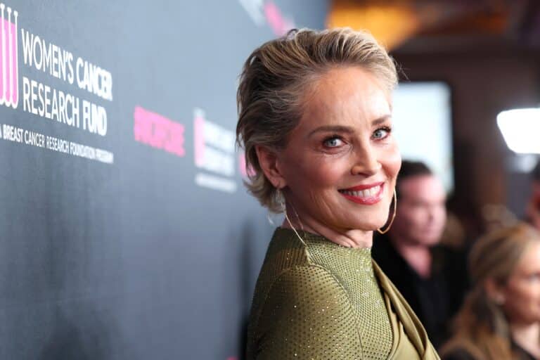 Sharon Stone con 64-65 años