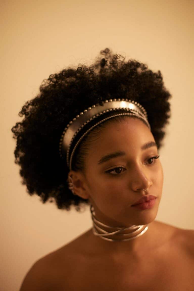 Amandla Stenberg con 17-18 años