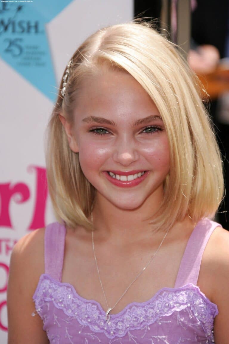 AnnaSophia Robb con 11-12 años