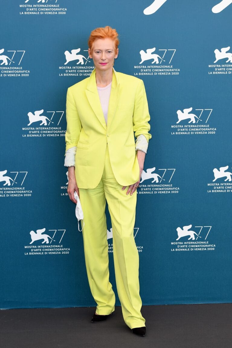 Tilda Swinton con 61-62 años