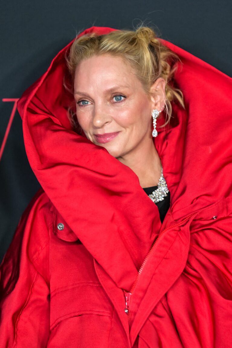 Uma Thurman con 53-54 años