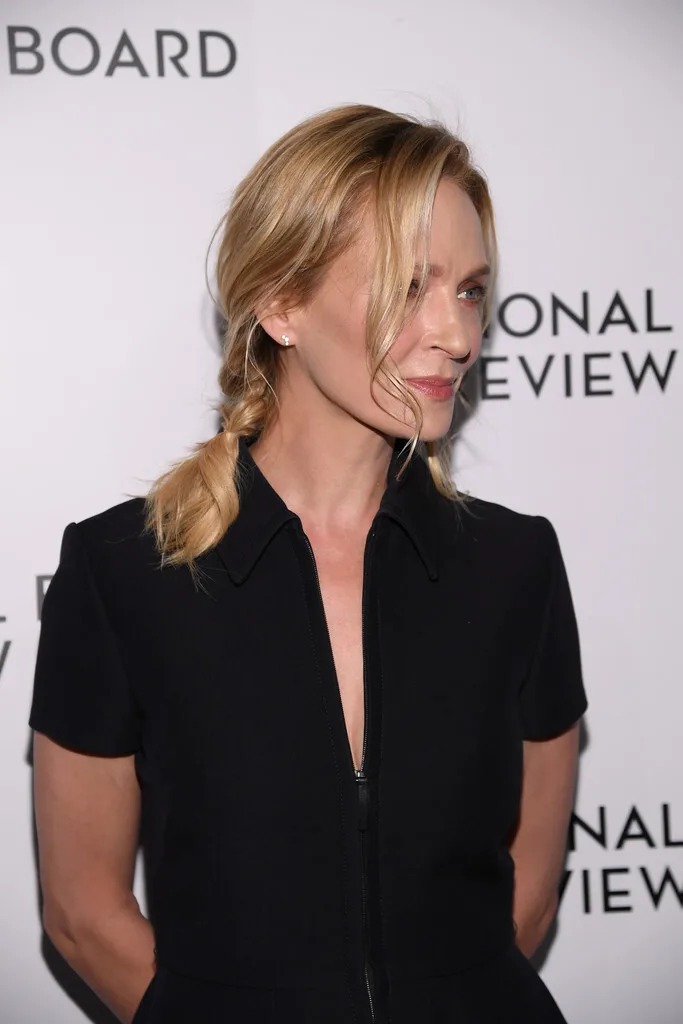 Uma Thurman con 48-49 años