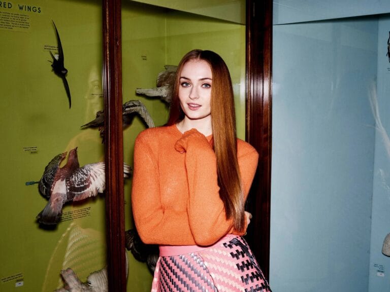 Sophie Turner con 19-20 años