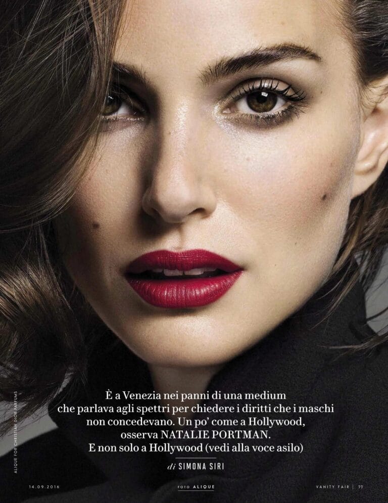 Natalie Portman con 34-35 años