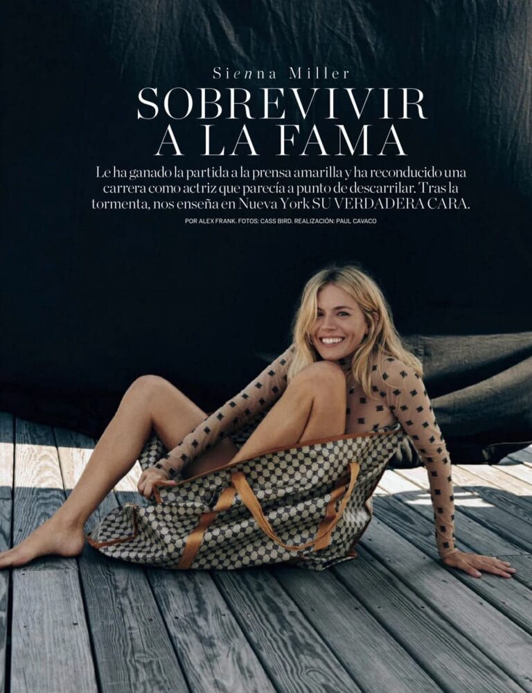 Sienna Miller con 38-39 años