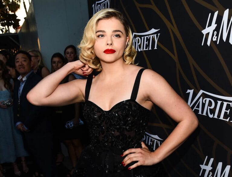 Chloë Grace Moretz con 19-20 años