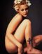 Nude Drew Barrymore Wearing Daisies in Hair