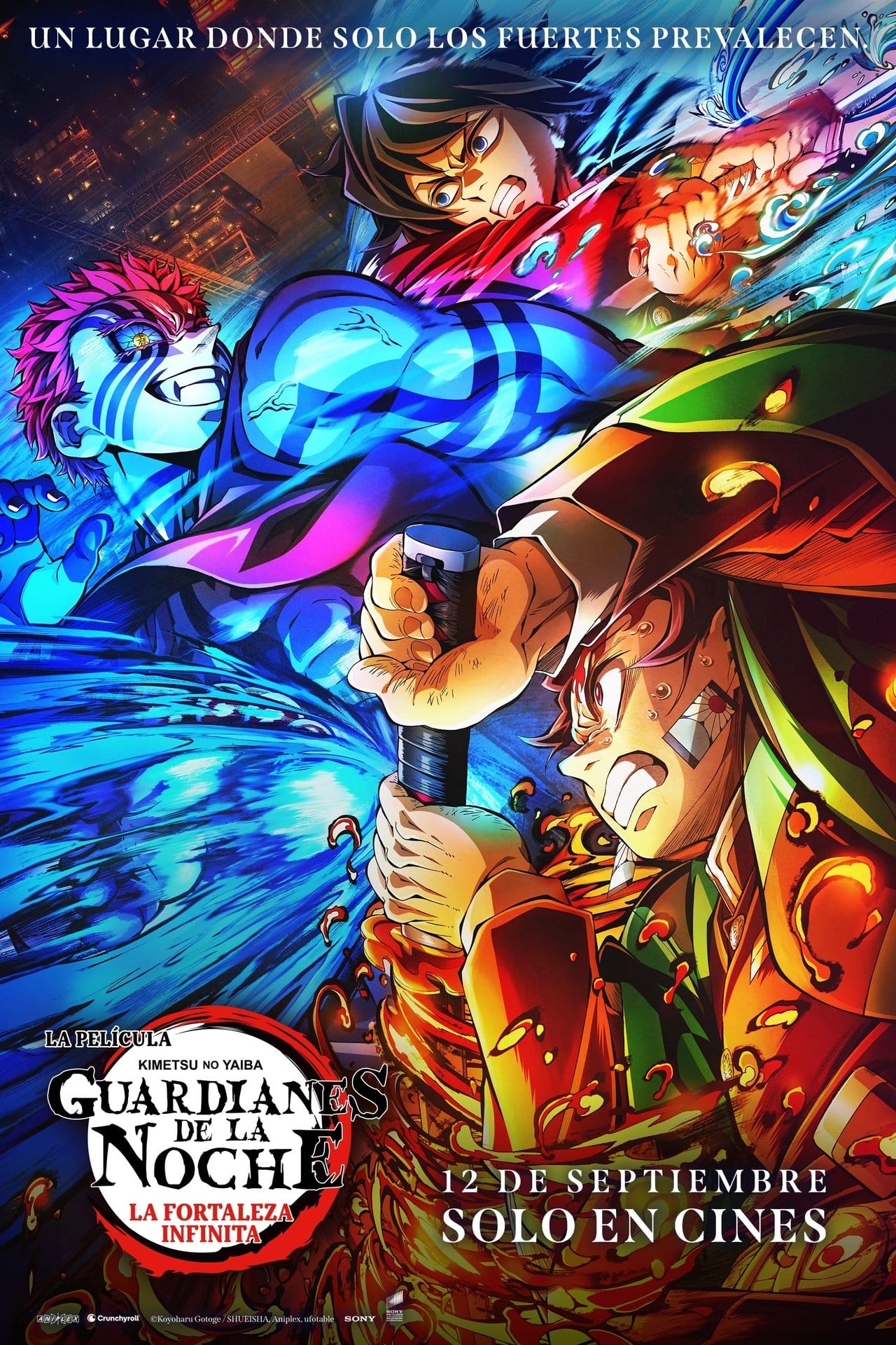 Guardianes de la noche: Kimetsu no Yaiba La fortaleza infinita