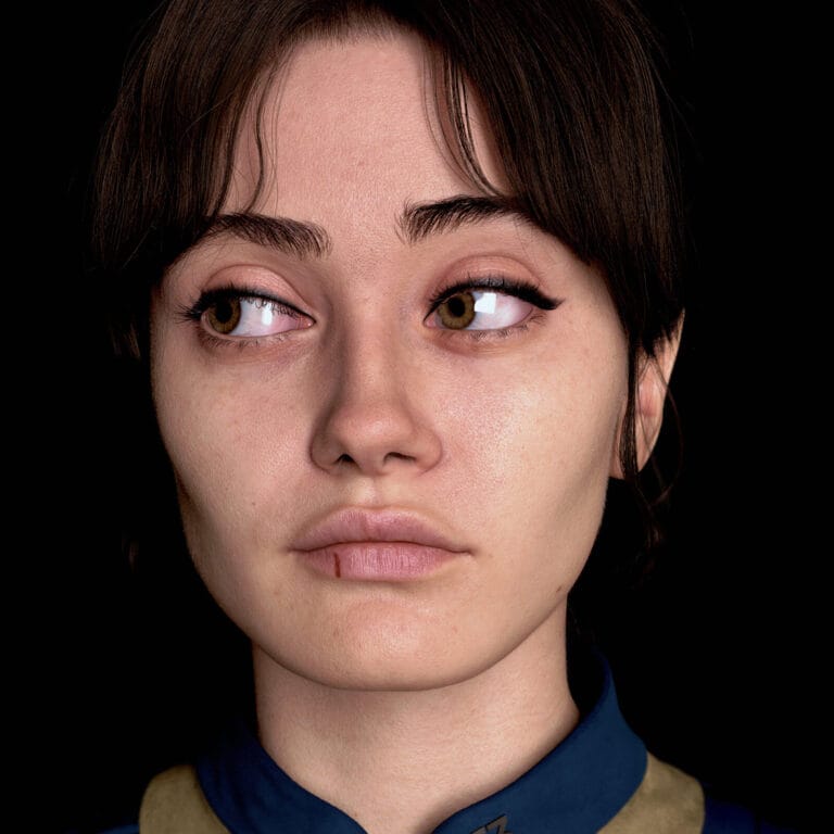 Ella Purnell: Can you help us describe this image?