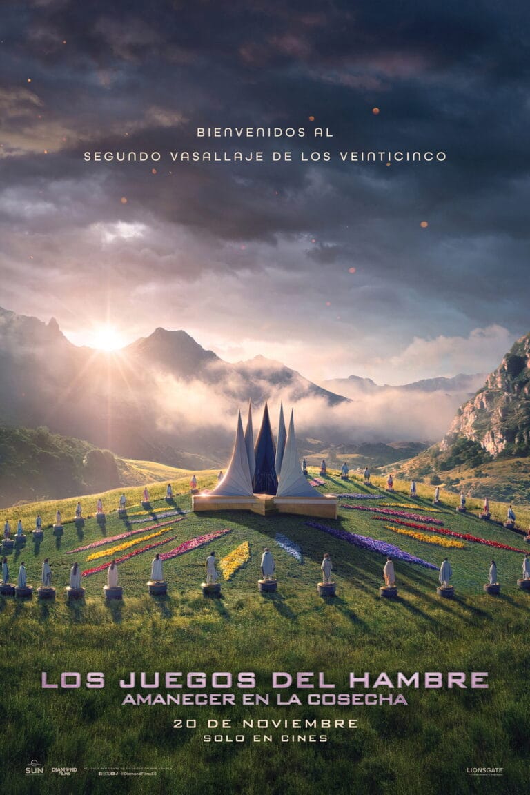 Cartel de Los juegos del hambre: Amanecer en la cosecha